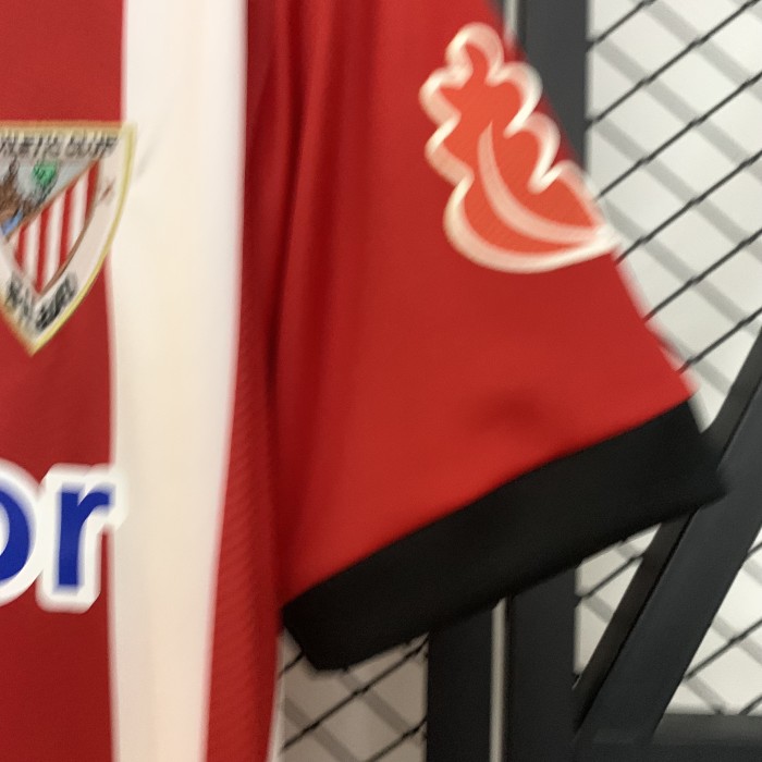 with LFP Patch Retro Jersey 2011-2012 Athletic Bilbao Home Soccer Jersey Vintage Football Shirt