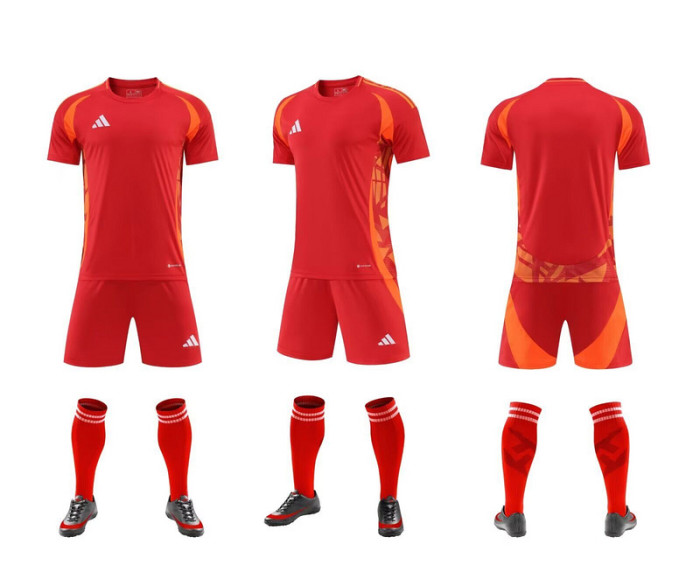 AD R024 Blank DIY Soccer Training Uniforms Men's Custom Jersey and Shorts