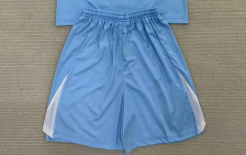 Fan Version 2025-2026 Los Angeles Galaxy Blue Goalkeeper Soccer Shorts Football Shorts