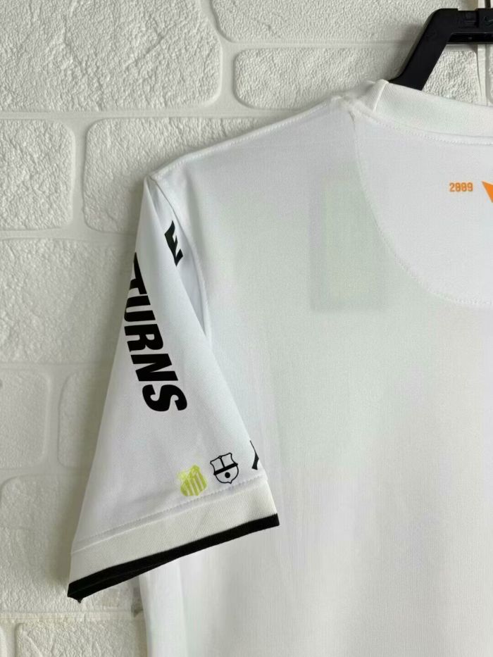 Fan Version 2009-2010 Santos Anniversary Edition Soccer Jersey Football Shirt