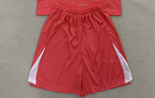 Fan Version 2025-2026 New York Red Bulls Red Goalkeeper Soccer Shorts Football Shorts