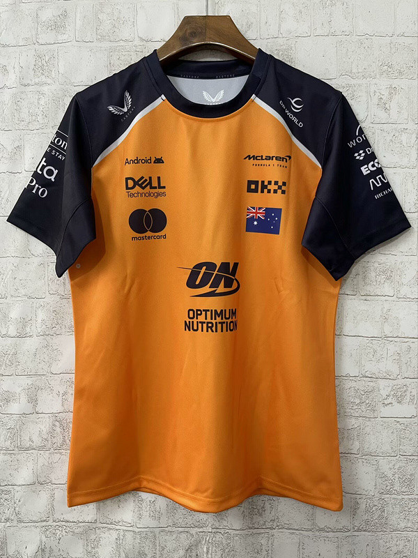 2025 Maclaren PIASTRI 81 Yellow Shirt Racing Jersey