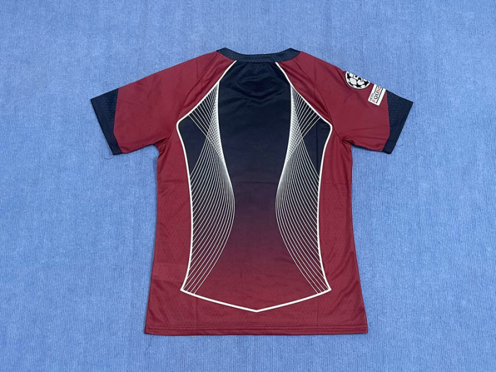 with UCL Patch Barca Camisetas de Futbol Fans Version 2025-2026 Barcelona Red Special Edition Soccer Jersey