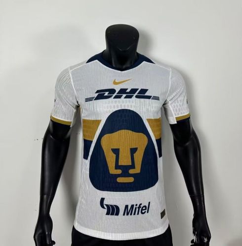 Player Version 2025-2026 Pumas Home Soccer Jersey Football Shirt