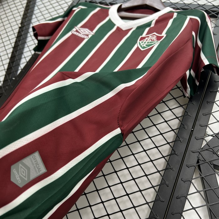 Women Fluminense 2025-2026 Home Soccer Jersey Girl Football Shirt