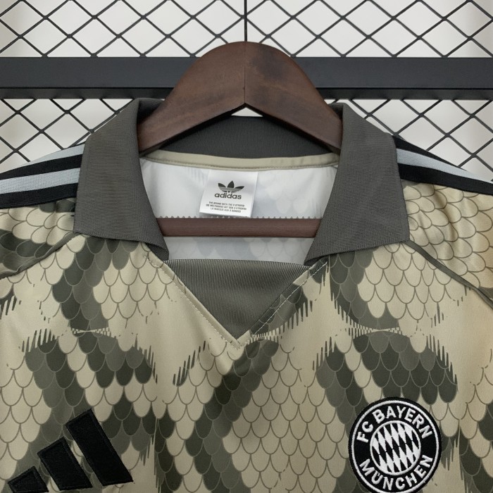 Fan Version 2025-2026 Bayern Munich x BSTN Green Soccer Jersey Bayern Munchen Football Shirt