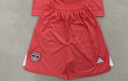 Fan Version 2025-2026 New York Red Bulls Red Goalkeeper Soccer Shorts Football Shorts