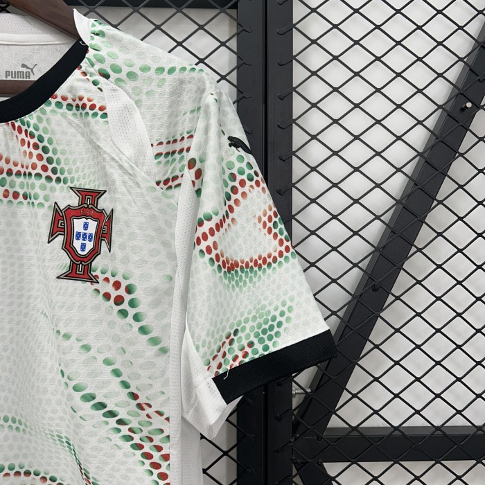Fan Version 2025 Portugal Away Soccer Jersey Football Shirt