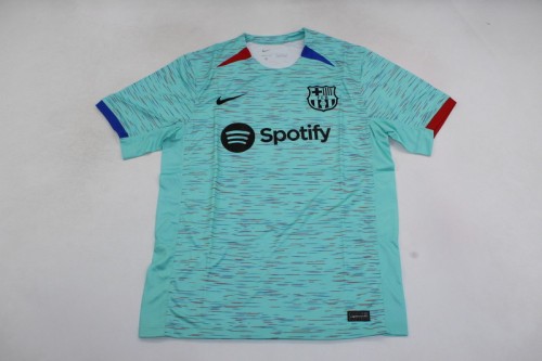 Retro Jersey 2023-2024 Barcelona Third Away Soccer Jersey Vintage Football Shirt