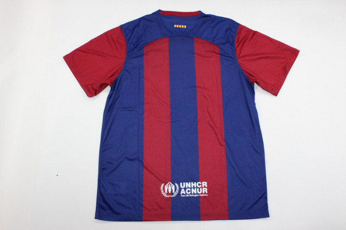 Retro Jersey 2023-2024 Barcelona X Rolling Stones Home Soccer Jersey