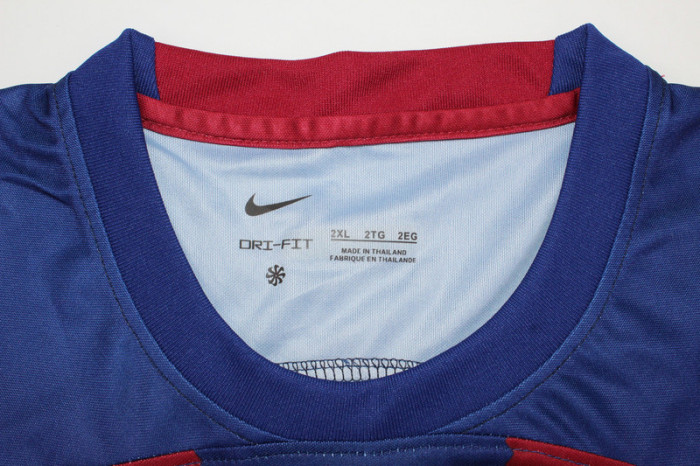 Retro Jersey 2023-2024 Barcelona X Rolling Stones Home Soccer Jersey