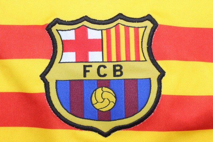Retro Jersey 2023-2024 Barcelona Fourth Away Yellow Soccer Jersey Vintage Football Shirt
