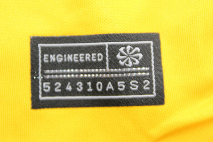 Retro Jersey 2023-2024 Barcelona Fourth Away Yellow Soccer Jersey Vintage Football Shirt