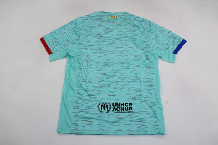 Retro Jersey 2023-2024 Barcelona Third Away Soccer Jersey Vintage Football Shirt