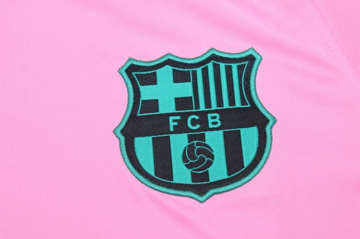 Retro Jersey 2020-2021 Barcelona PEDRI 16 Third Away Pink Soccer Jersey Vintage Football Shirt