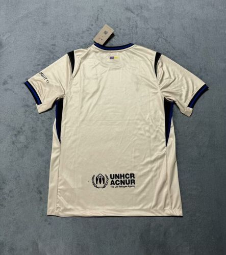 Barca Camisetas de Futbol Fans Version 2025-2026 Barcelona Away Soccer Jersey