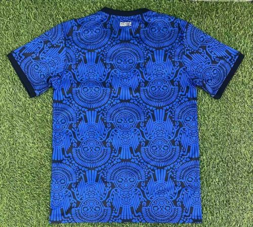 Fan Version 2025 Guatemala Blue Soccer Training Jersey Football Pre-match Shirt