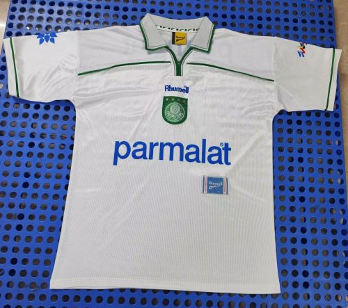 Retro Jersey 1994 Palmeiras Away White Soccer Jersey Vintage Football Shirt