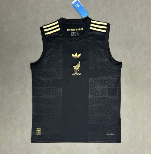Fan Version 2025-2026 Mexico Black Soccer Vest