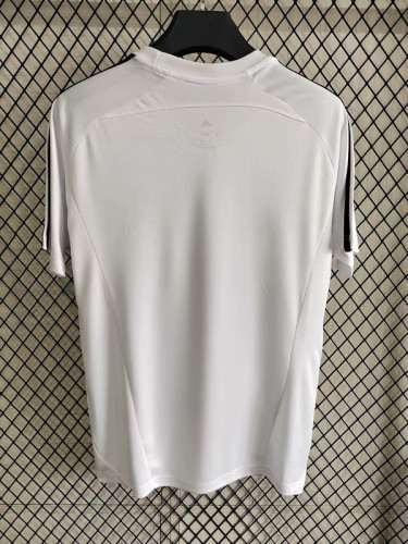 Fan Version 2025-2026 Real Madrid White Soccer Training Jersey Real Football Pre-match Shirt