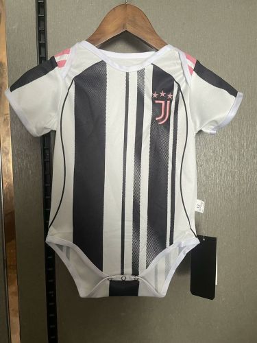Baby Cloth 2025-2026 Juventus Home Soccer Jersey Baby Onesies
