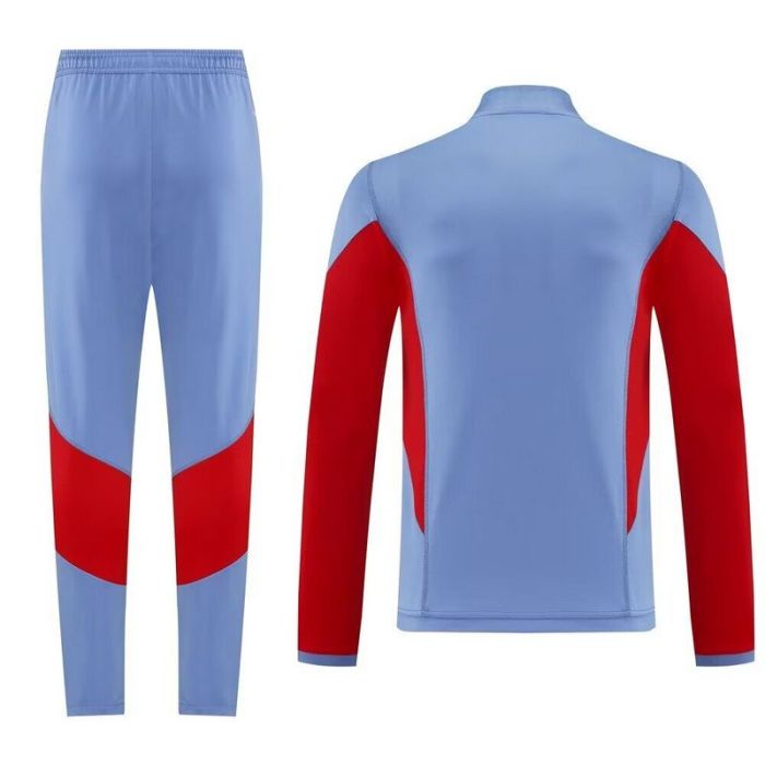 2025-2026 Cruzeiro Blue/Red Soccer Training Sweater and Pants Football Kit