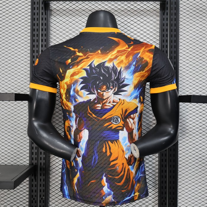 Player Version 2025 Japan Black/Yellow Soccer Jersey Football Shirt