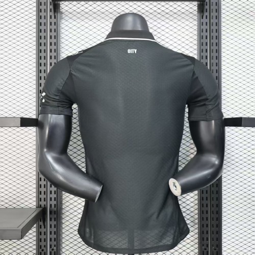 Player Version 2025-2026 Manchester City Black Special Edition Soccer Jersey Man City Football Shirt