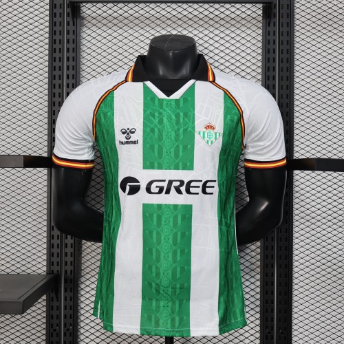 Player Version 2025-2026 Real Betis Green/White Special Edition Soccer Jersey Football Shirt