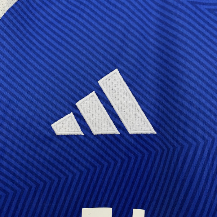 with All Sponor Logos Fan Version 2025-2026 Cruzeiro Home Football Shirt Soccer Jersey