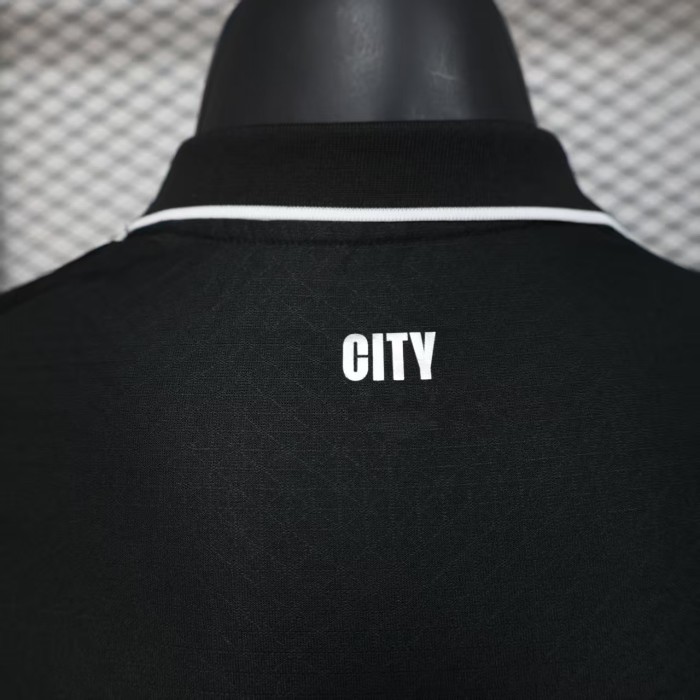 Player Version 2025-2026 Manchester City Black Special Edition Soccer Jersey Man City Football Shirt