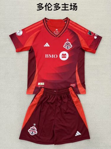 Adult Uniform 2025-2026 Toronto FC Home Soccer Jersey Shorts Football Kit