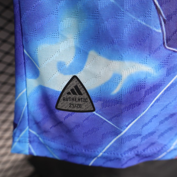 Player Version 2025 Japan Blue Soccer Jersey Football Shirt