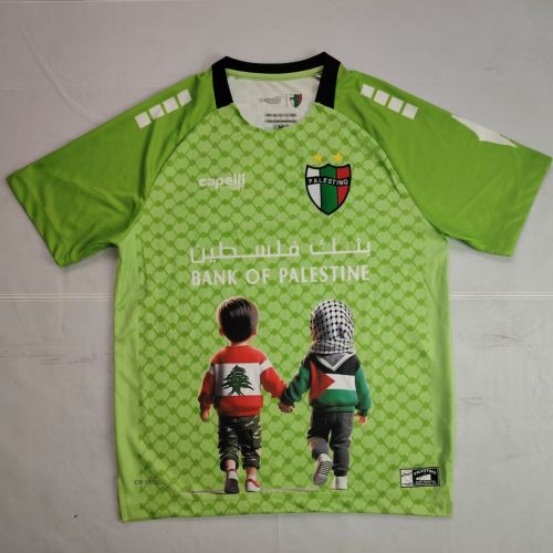 Fans Version 2025-2026 Club Deportivo Palestino Green Soccer Jersey