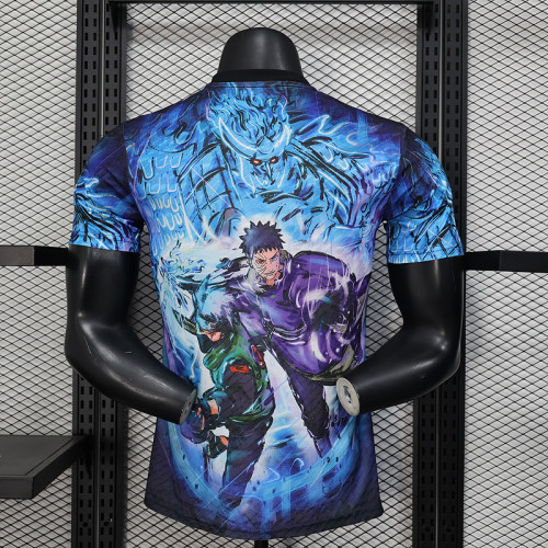 Player Version 2025 Japan Blue/Purple Soccer Jersey Football Shirt