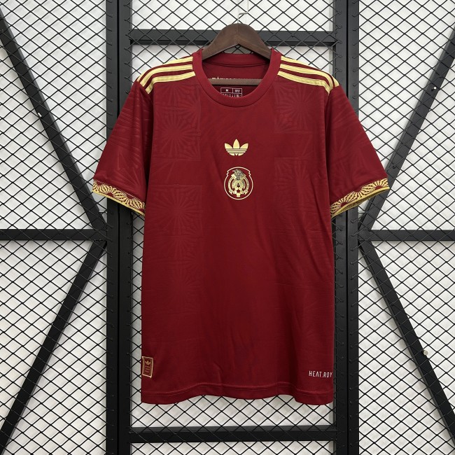 Fan Version 2025 Mexico Red Special Edition Soccer Jersey Football Shirt