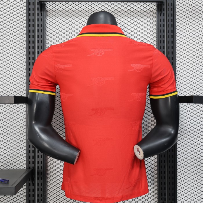 Player Version 2025-2026 Arsenal Red Special Edition Footbal Shirt Soccer Jersey