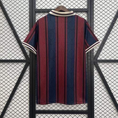 Retro Model Barca Camisetas de Futbol Fans Version 2025-2026 Barcelona 125th Anniversary Soccer Jersey
