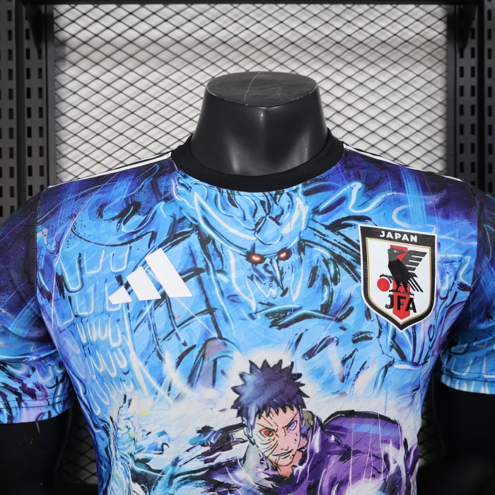 Player Version 2025 Japan Blue/Purple Soccer Jersey Football Shirt