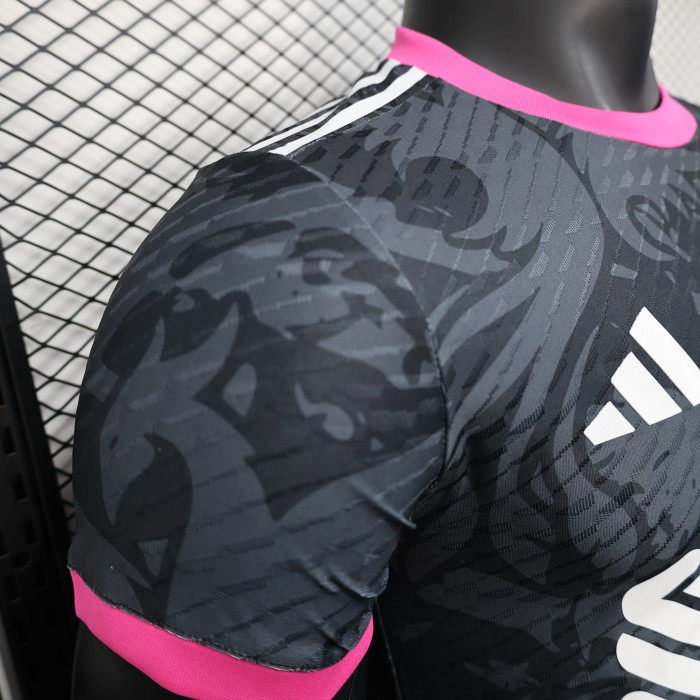 Player Version 2025-2026 Liverpool Black/Pink Special Edition Soccer Jersey Football Shirt