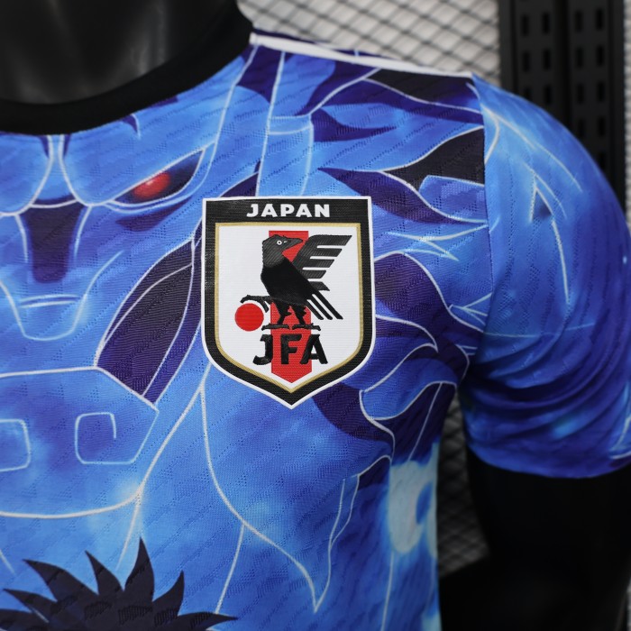 Player Version 2025 Japan Blue Soccer Jersey Football Shirt