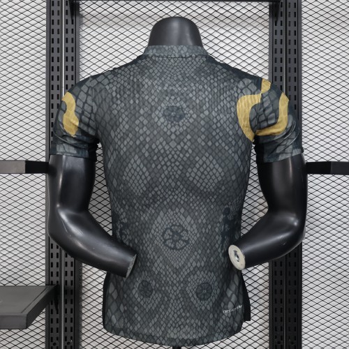 Player Version 2025-2026 Chelsea Black/Gold Special Edition Soccer Jersey Football Shirt