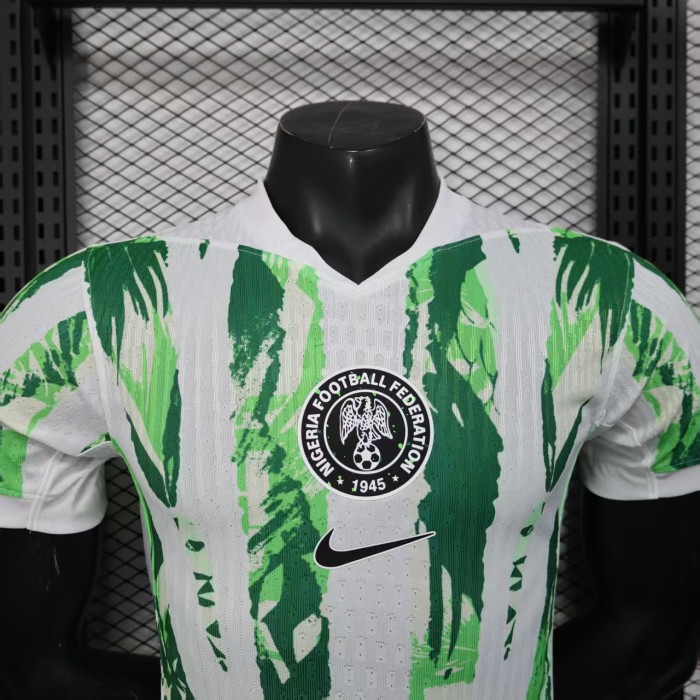 Player Version 2025 Nigeria Home Soccer Jersey Football Shirt