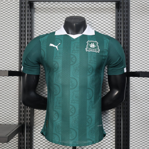Player Version 2025-2026 Plymouth Argyle Home Soccer Jersey Football Shirt