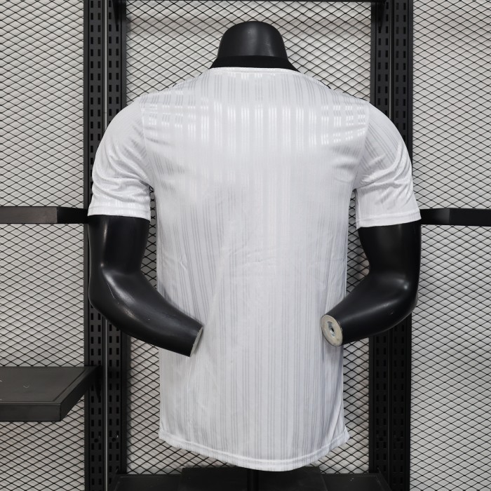 2025 AD Soccer Training T-shirt White Casual Football Shirt