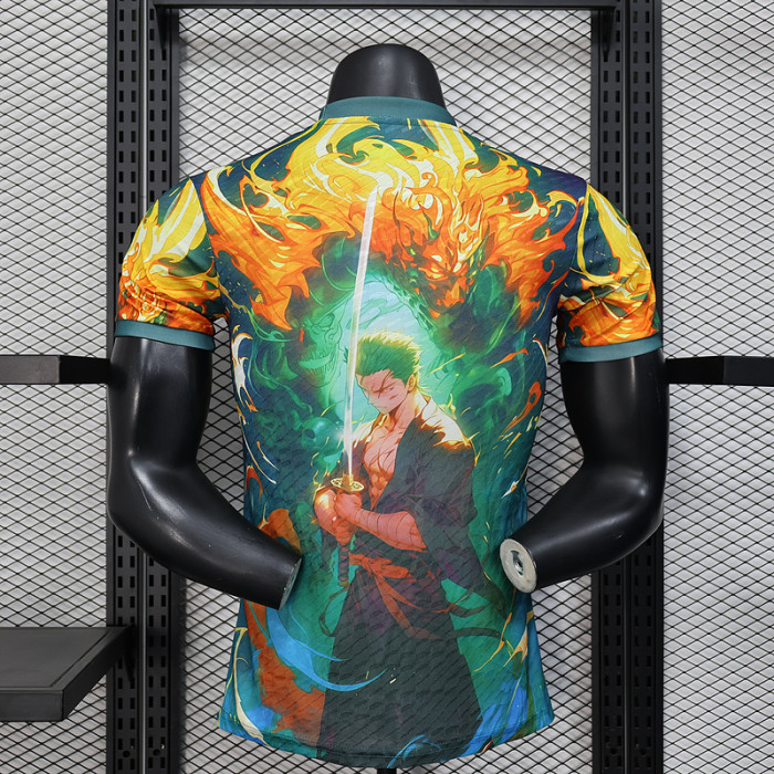 Player Version 2025 Japan Green/Yellow Soccer Jersey Football Shirt