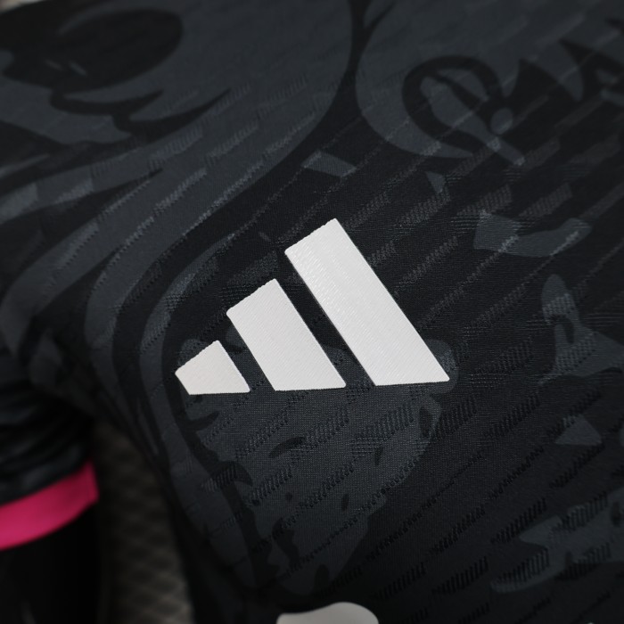 Player Version 2025-2026 Liverpool Black/Pink Special Edition Soccer Jersey Football Shirt