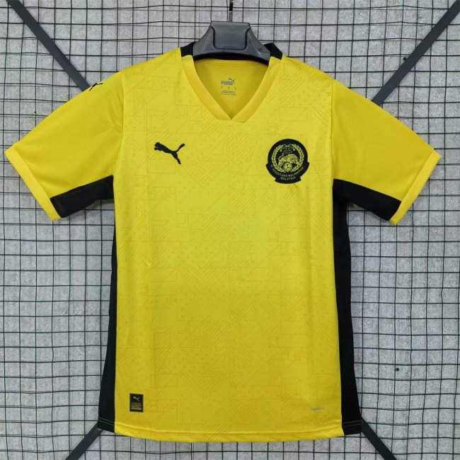 Fans Version 2025 Malaysia Home Soccer Jersey Football Shirt