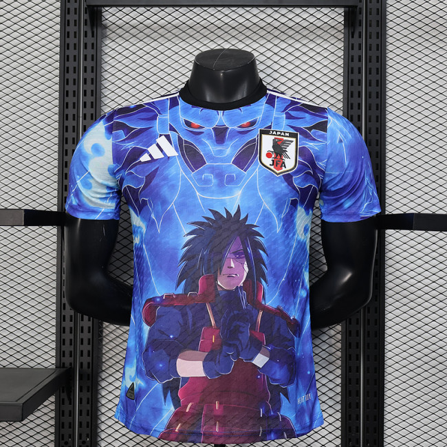 Player Version 2025 Japan Blue Soccer Jersey Football Shirt