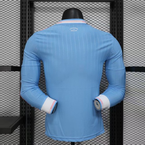 Long Sleeve Player Version 2025-2026 Inter Miami Third Away Soccer Jersey Football Shirt